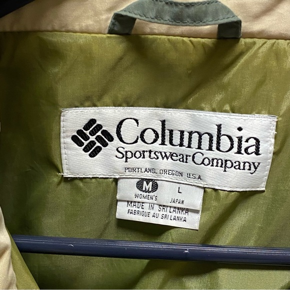 Vintage COLUMBIA SPORTSWEAR Women’s Jacket Green Size Medium / Japan Large - Picture 12 of 14